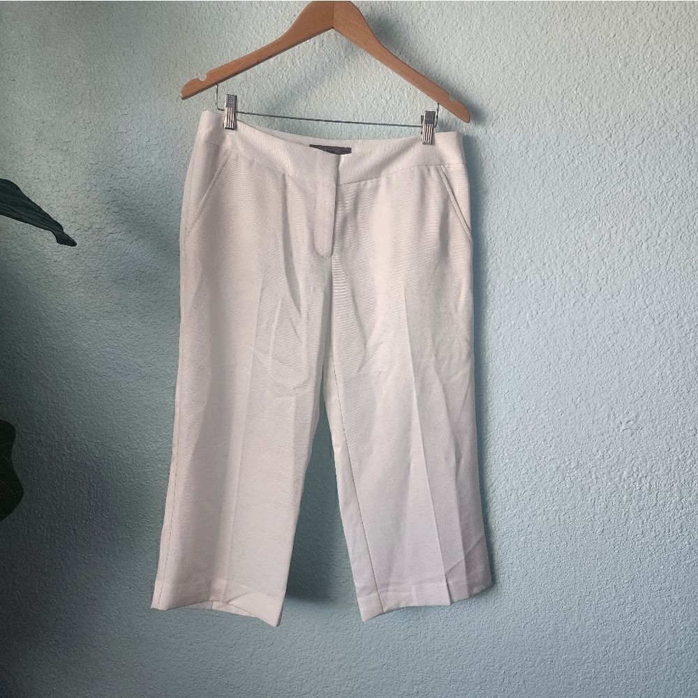 Tex by MaxAzria cropped midi Bermuda minimalist contemporary pants